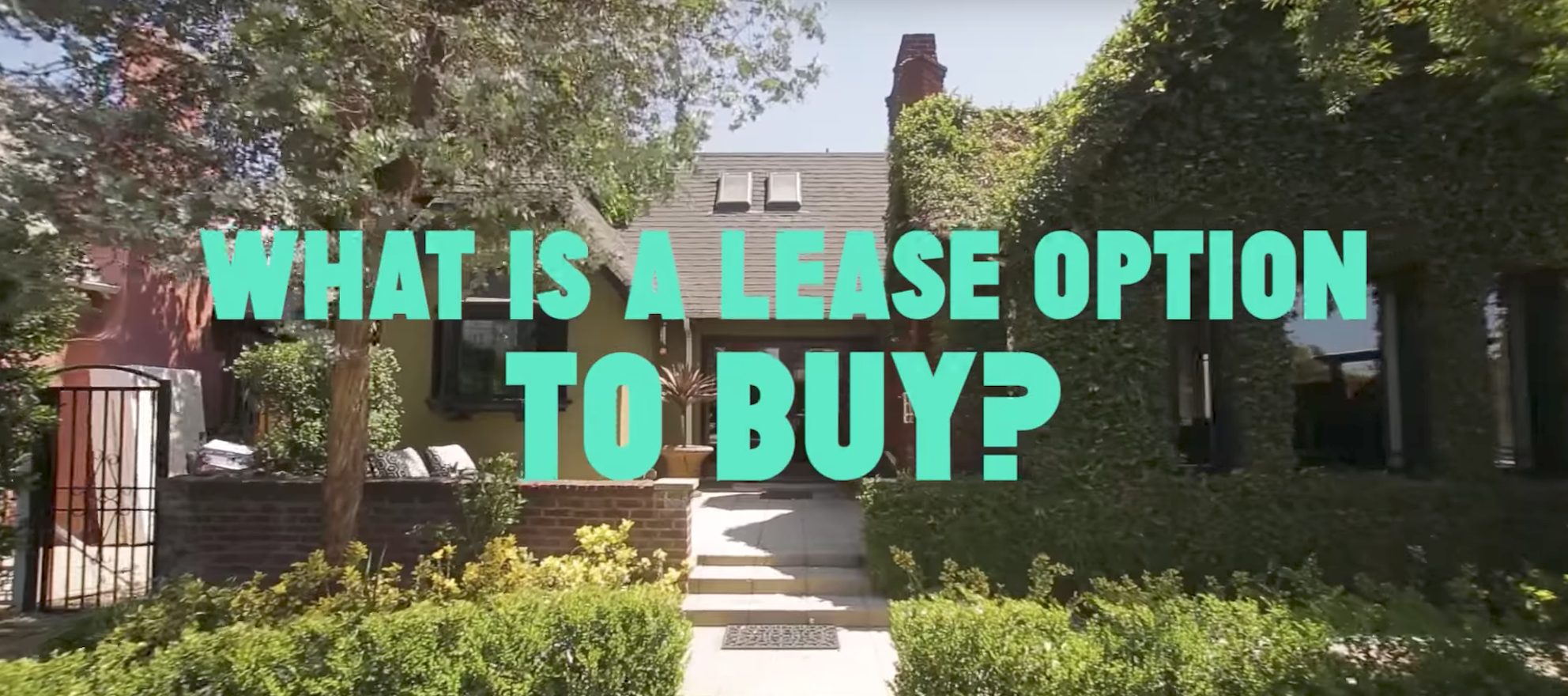 What Is a Lease Option In Real Estate